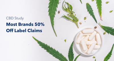 CBD Study: Most Brands 50% Off Label Claims