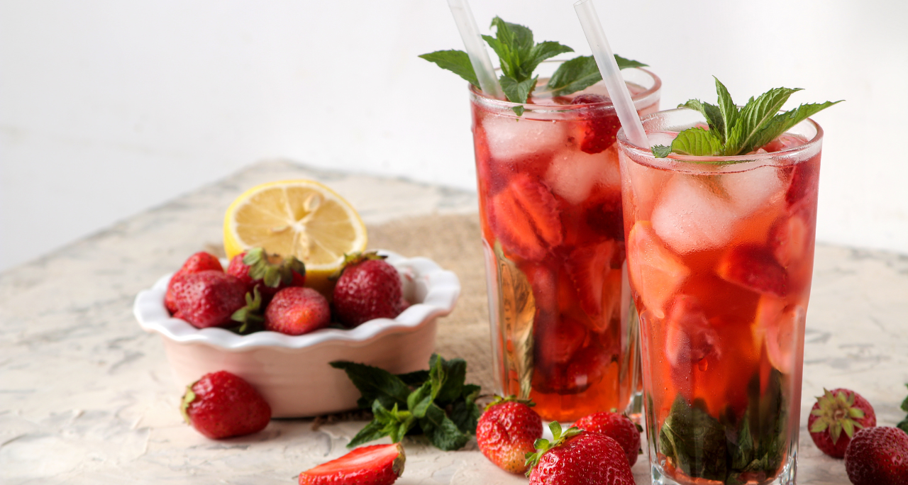 Try This Strawberry Mojito CBD Mocktail for Summer