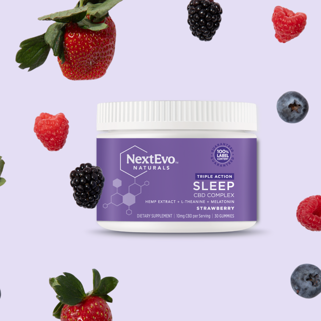 Triple Action Sleep Gummies 30ct Wholesale - NextEvo Naturals