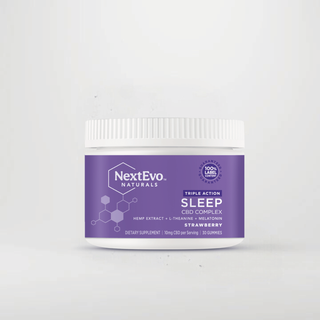 Triple Action Sleep Gummies 30ct - NextEvo Naturals