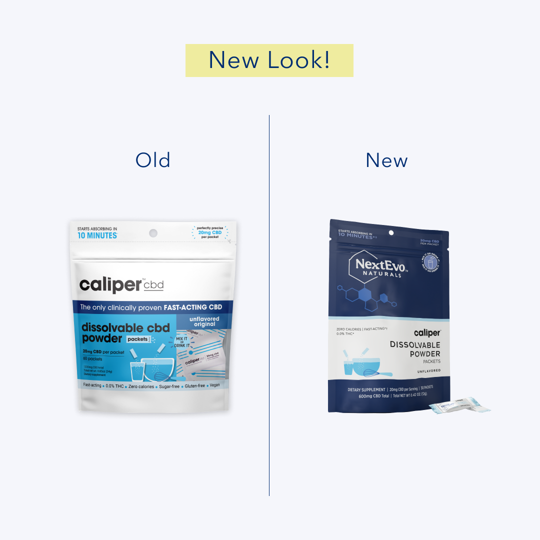 Flavorless CBD Dissolvable Powder 180ct - NextEvo Naturals