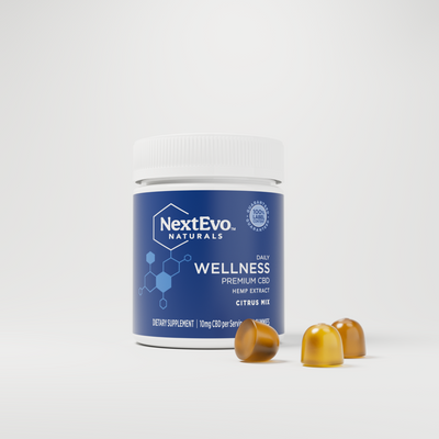 Premium Pure CBD Gummies Citrus 180 ct - NextEvo Naturals