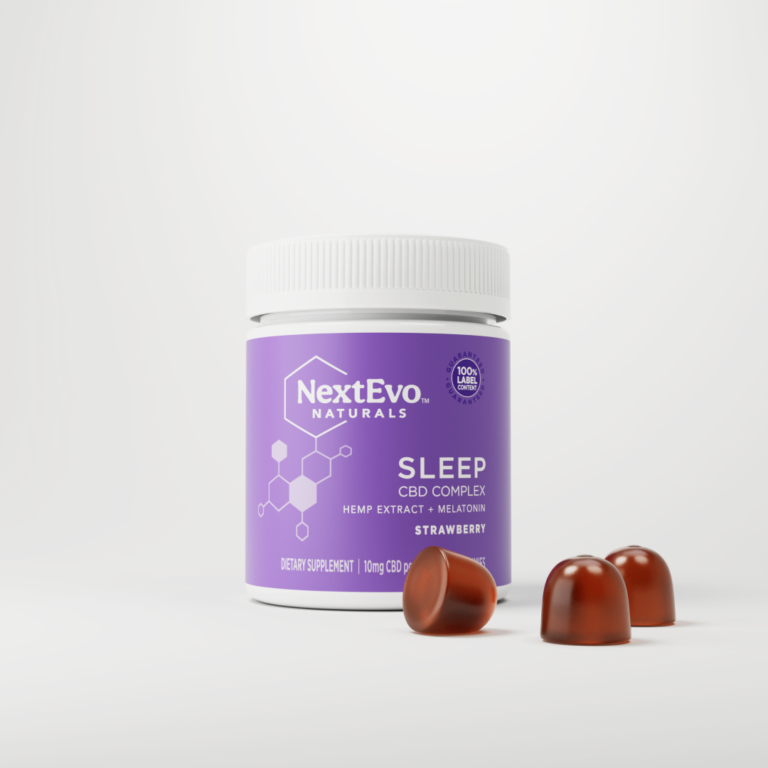 Sleep Support CBD Complex Gummies 30 ct Wholesale - NextEvo Naturals