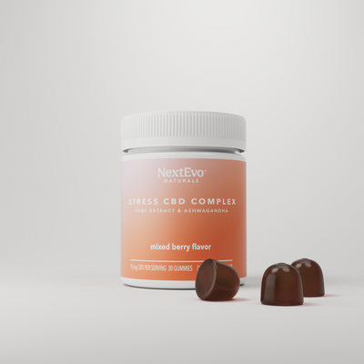 Stress CBD Complex Gummies 360 ct - NextEvo Naturals